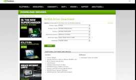 
							         Download Drivers | NVIDIA								  
							    