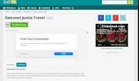 
							         Download - Extranet Jumia Travel								  
							    