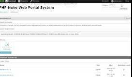 
							         Download File List - PHP-Nuke Web Portal System - OSDN								  
							    