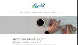 
							         Download Forms - Allied National								  
							    