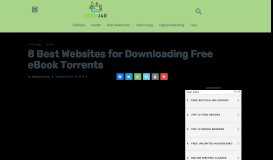 
							         Download Free eBook Torrents from these 8 Best Websites - Stemjar								  
							    