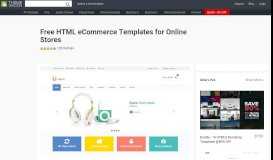 
							         Download Free HTML eCommerce Templates for Online Shopping ...								  
							    