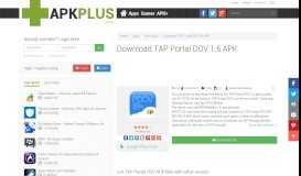 
							         Download Free Tools | TAP Portal DOV APK v20 - apk.plus								  
							    