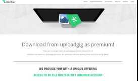 
							         Download from uploadgig as premium with linkifier								  
							    