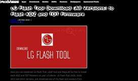 
							         Download LG Flash Tool 2019 (All Versions) and LGUP Tool ...								  
							    
