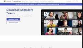 
							         Download Microsoft Teams on any Device								  
							    