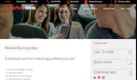 
							         Download Mobile App | Suburban Taxis | Adelaide Cabs								  
							    