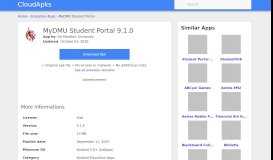 
							         Download MyDMU Student Portal app apk latest version 7.0.0 • App id ...								  
							    