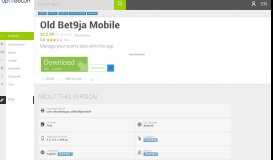 
							         download old bet9ja mobile free (android)								  
							    