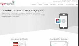 
							         Download our Healthcare Messaging App | TigerText | TigerConnect								  
							    