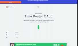 
							         Download Page - Time Doctor								  
							    