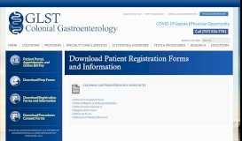 
							         Download Patient Registration Forms and Information | Colonial ...								  
							    