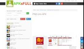 
							         Download PNB Univ APK Full | ApksFULL.com								  
							    