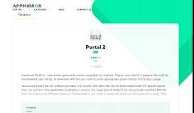 
							         Download Portal 2 APK - AppMirror.net								  
							    