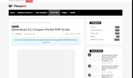 
							         [Download-S1] Coupon Portal PHP Script – ThemeDe								  
							    