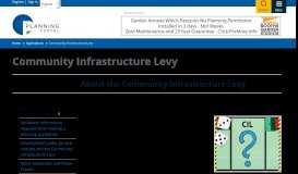 
							         Download the forms | Community Infrastructure Levy | Planning Portal								  
							    