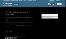 
							         Download the Schulich Alumni App | Schulich School of Business								  
							    