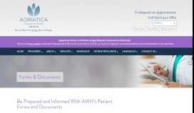 
							         Downloadable Forms & Documents For Adriatica Women's Health								  
							    