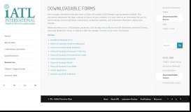 
							         Downloadable Forms – iATL								  
							    