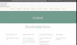 
							         Downloadable Forms | ORM Fertility								  
							    