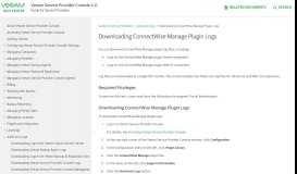 
							         Downloading ConnectWise Manage Plugin Logs - Veeam Availability ...								  
							    