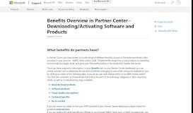 
							         Downloading/Activating software in Partner Center and Partner ...								  
							    