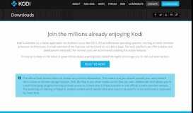 
							         Downloads | Kodi | Open Source Home Theater Software								  
							    