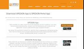 
							         Downloads - SPEDION GmbH - Telematik App								  
							    