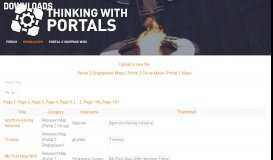 
							         Downloads | ThinkingWithPortals.com | Portal 2 Mapping Community								  
							    