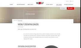 
							         Downloads - WOLF Heiztechnik								  
							    