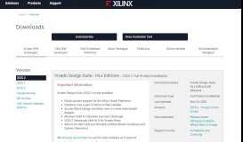 
							         Downloads - Xilinx								  
							    