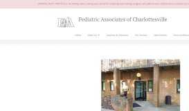 
							         Downtown / Adolescent Center | Pediatric Associates of Charlottesville								  
							    