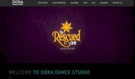 
							         DOXA Dance Studio – Praise God through dance								  
							    