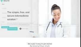 
							         Doxy.me: Telemedicine Solution - Simple, Free, and Secure								  
							    