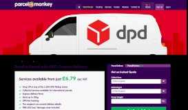 
							         DPD Couriers & DPD Delivery Quotes & Prices Online – Parcel Monkey								  
							    