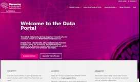 
							         DPUK Data Portal								  
							    