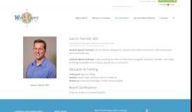 
							         Dr. Aaron Heindl, MD | West Front Primary Care								  
							    