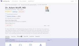 
							         Dr. Adam Wolff, MD - Reviews - Denver, CO - Healthgrades								  
							    