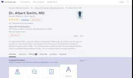 
							         Dr. Albert Smith III, MD - Reviews - Adamsville, AL - Healthgrades								  
							    