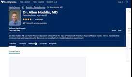 
							         Dr. Allen Haddix, MD - Book an Appointment - Frankfort, KY								  
							    