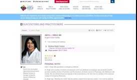 
							         Dr. Anita J. Singh, MD | Summit Medical Group								  
							    