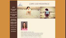 
							         Dr. Ann Deweer Aviles - Cape Cod Pediatrics								  
							    