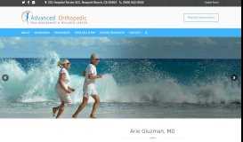 
							         Dr. Arie Gluzman is a Physiatrist specializing in Non-Surgical ...								  
							    