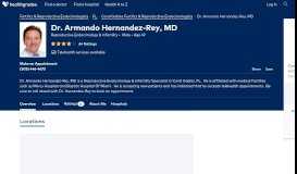 
							         Dr. Armando Hernandez-Rey, MD - Book an Appointment - Coral ...								  
							    