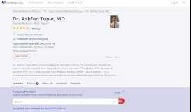 
							         Dr. Ashfaq Tapia, MD - Reviews - Paris, TX - Healthgrades								  
							    