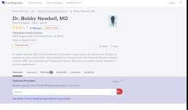 
							         Dr. Bobby Newbell, MD - Reviews - Hazel Green, AL - Healthgrades								  
							    