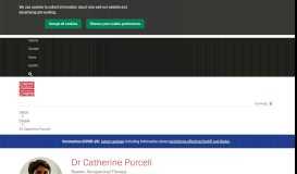 
							         Dr Catherine Purcell - People - Cardiff University								  
							    