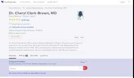 
							         Dr. Cheryl Clark-Brown, MD - Reviews - Austin, TX - Healthgrades								  
							    