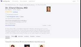 
							         Dr. Cheryl Daves, MD - Reviews - Merrick, NY - Healthgrades								  
							    