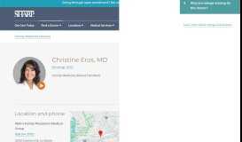 
							         Dr. Christine Eros | San Diego - Sharp HealthCare								  
							    